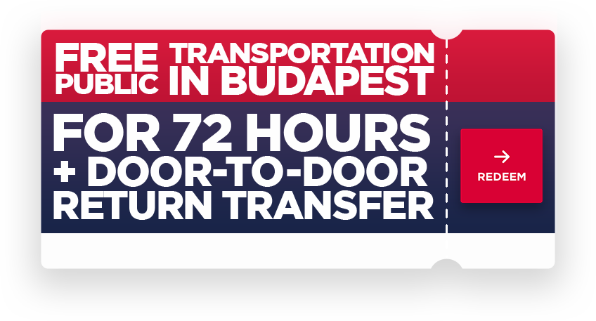 Ingyenes budapesti tömegközlekedés 72 órán keresztül + háztól-házig retúr transzfer