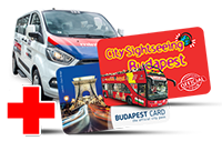 Airport Minibus + Hop On Hop Off + Budapest Card